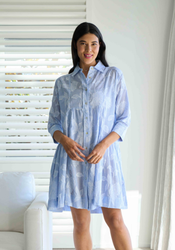 Contrast Panel Dress