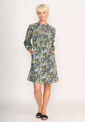 Pintuck & Lace Dress