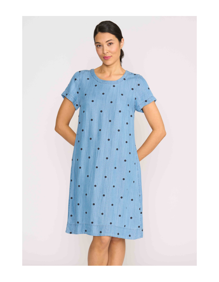 Oh Three Short Sleeve A-line Dress