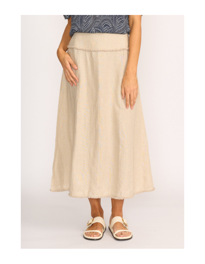 Foil Fringe Benefits Skirt