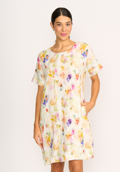 Contrast Shift Dress