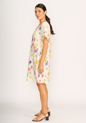 Contrast Shift Dress