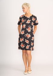 Contrast Shift Dress