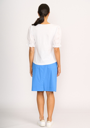 Contrast Sleeves Top