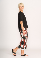 Wide Neck Elbow Slv Top