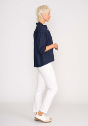 Relaxed Zip Front Jacket