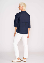 Relaxed Zip Front Jacket