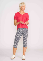 3/4 Printed Pant