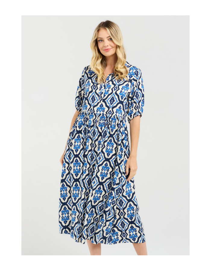 Blackstone Genevieve Button Placet Dress