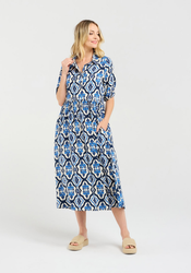 Button Placet Dress