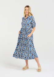 Button Placet Dress
