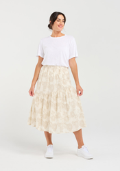 Gathered Seam Skirt