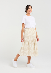Gathered Seam Skirt