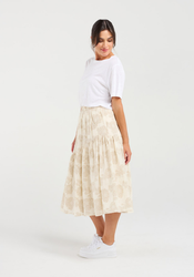 Gathered Seam Skirt