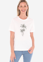 Beaded Palm Tee
