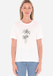 Beaded Palm Tee