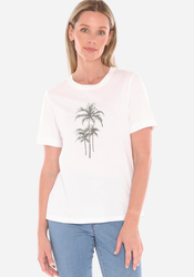 Beaded Palm Tee