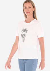 Beaded Palm Tee