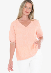 Gather V-Neck Top