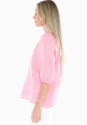 Ruffle Neck Top
