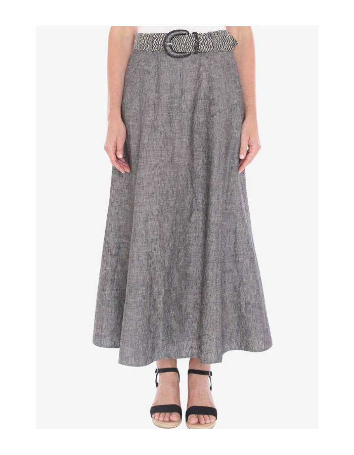 Jump Belted Panel Skirt