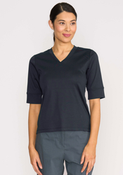 Slim V Neck Top