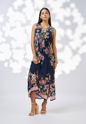Mystic Rose Midi Dress