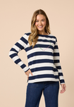 From The Heart Stripe Tee