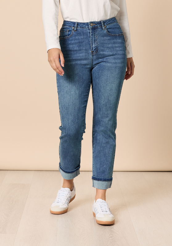 Threadz Retro Cuff Jean