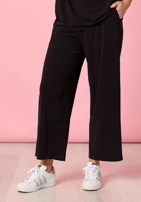 Clarity Travel Jersey Wide Leg Pant