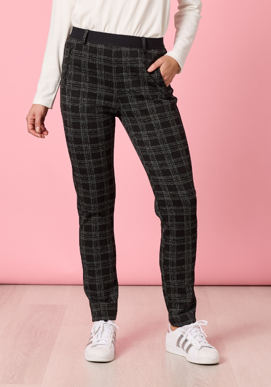 Clarity Cannes Check Pant