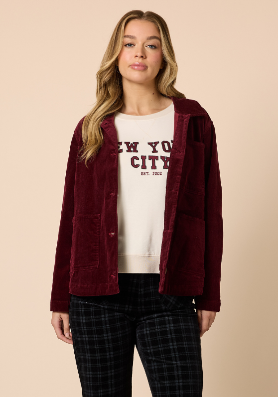 Threadz Chateau Velvet Jacket