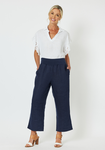 Wide Leg Linen Pant