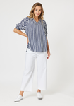 Harlequin Striped Top