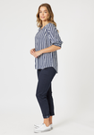 Harlequin Striped Top