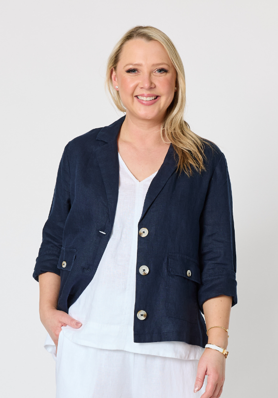 Gordon Smith Danielle Linen Jacket