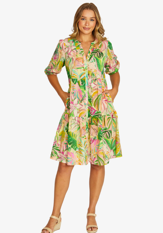 Jump Vibrant Jungle Dress