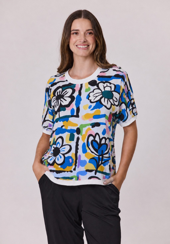 Democracy Groovy Garden Top
