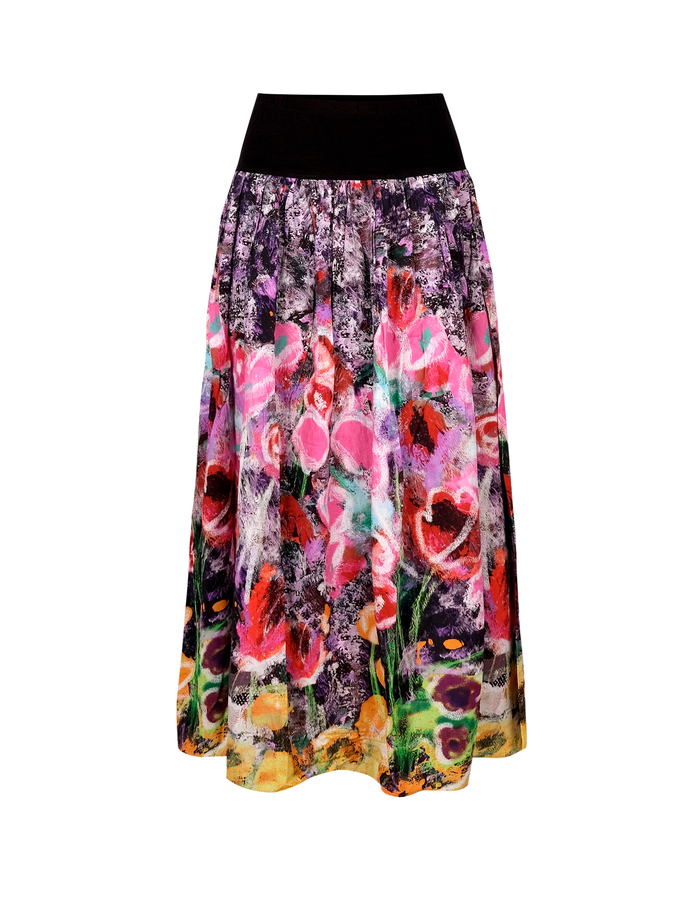 FLORAL PRINT SKIRT