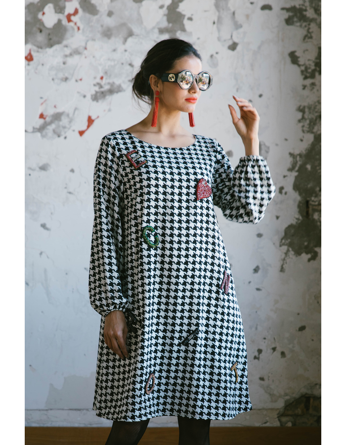 SHILO DRESS TRIMMED