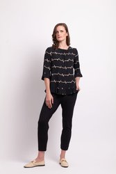 Gathered Scoop Hem Top