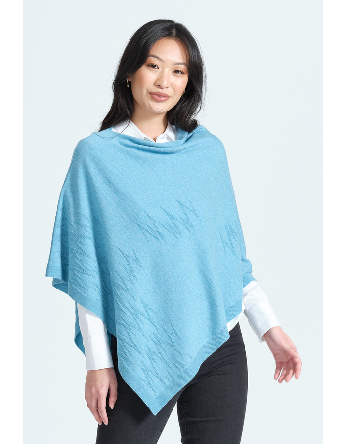 SCRIBBLE PONCHO
