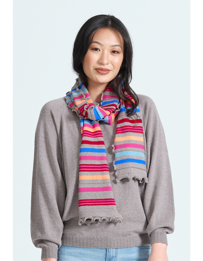 MULTI STRIPE SCARF