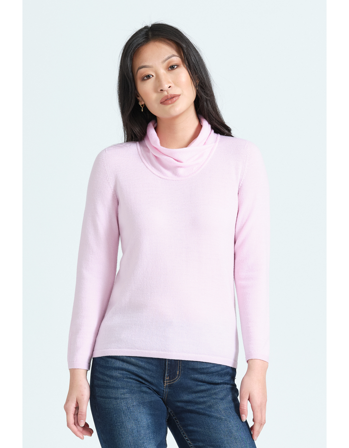 L/S CLASSIC WRAP NECK 