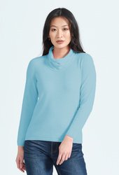 L/S CLASSIC WRAP NECK 