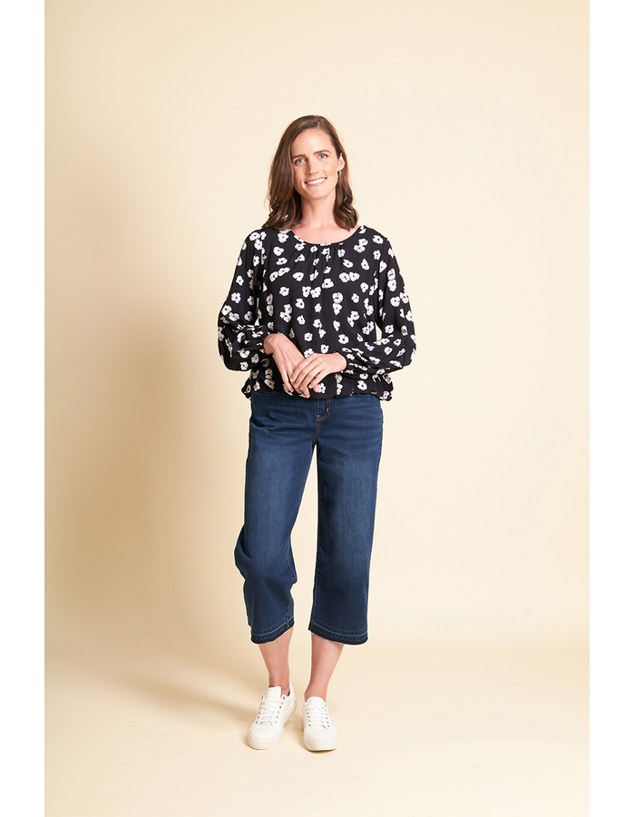 Balloon Sleeve Women's Top