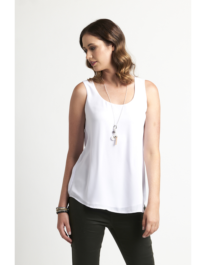 CURVED HEM DBL LAYER TANK