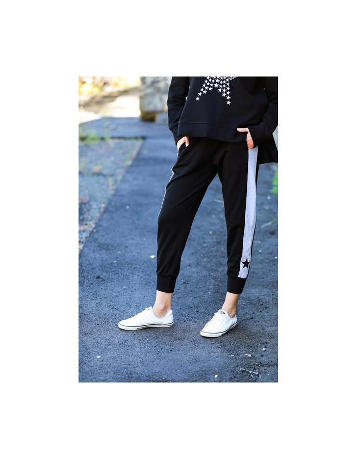 CONTRAST PANEL JOGGER