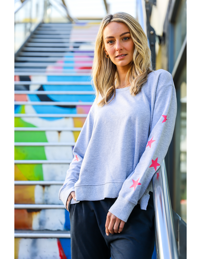 SCATTERED STAR SWEATER